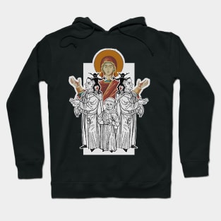 From Byzantium the prophecy of the evil that does not protect itself, get rid of it and pray Hoodie